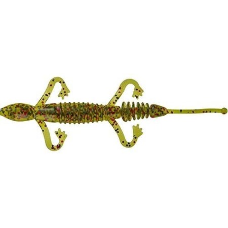 Mister Twister 5 Ringed Lizard 7Pk Watermelon Red 5RL7-14RBK